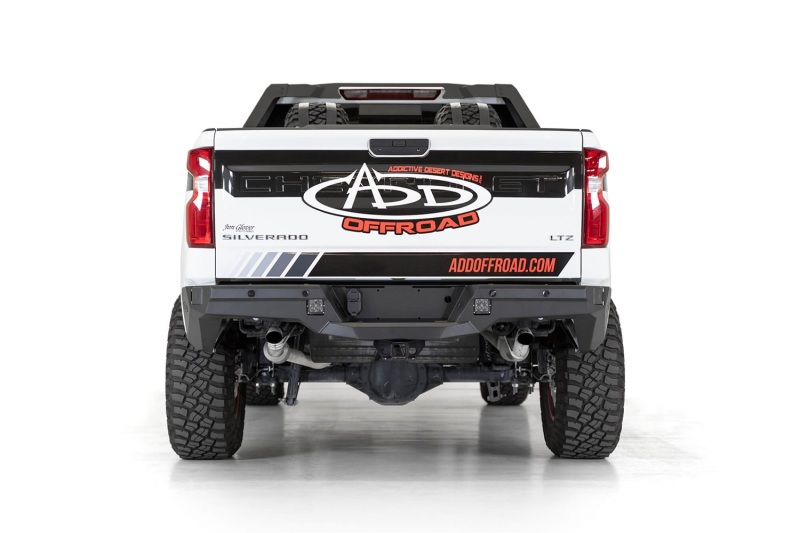 Chevrolet Silverado 1500 Bumper - Rear - Addictive Desert Designs - Stealth - Hammer Black - `19-`20